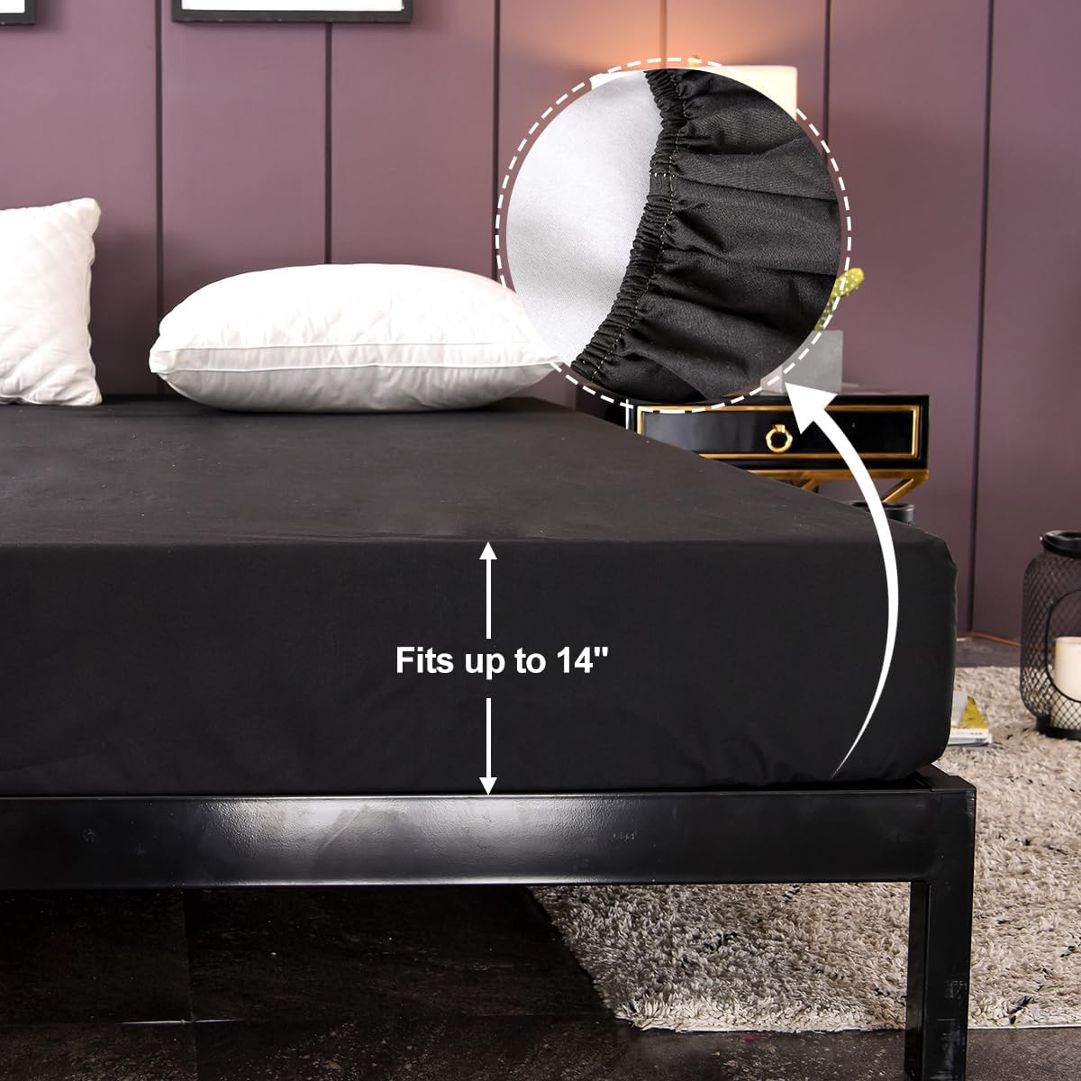 Waterproof Mattress Cover Anti Slippery Cover | Ideal Home